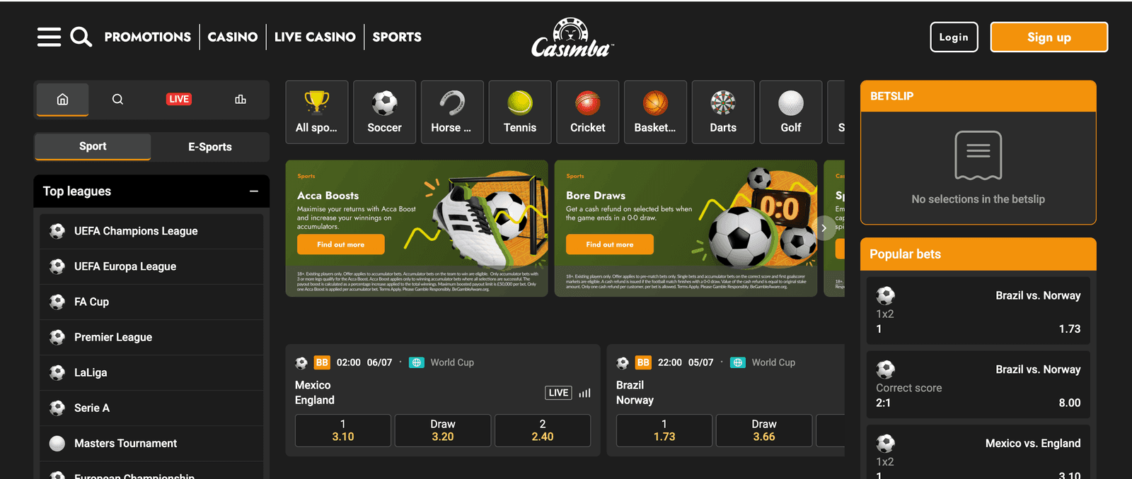 Casimba Betting